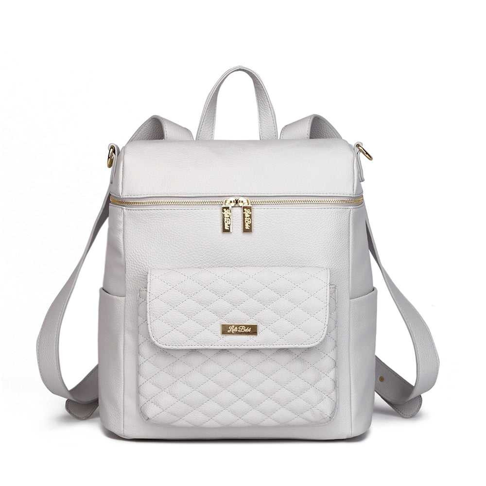 Monaco Diaper Bag | Stone Grey | Luli Bebé