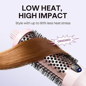 Wavytalk Thermal Brush, Blowout Boost 1.5 inch Heated Round Brush for Blowout Look, Dual Voltage,... | Amazon (US)