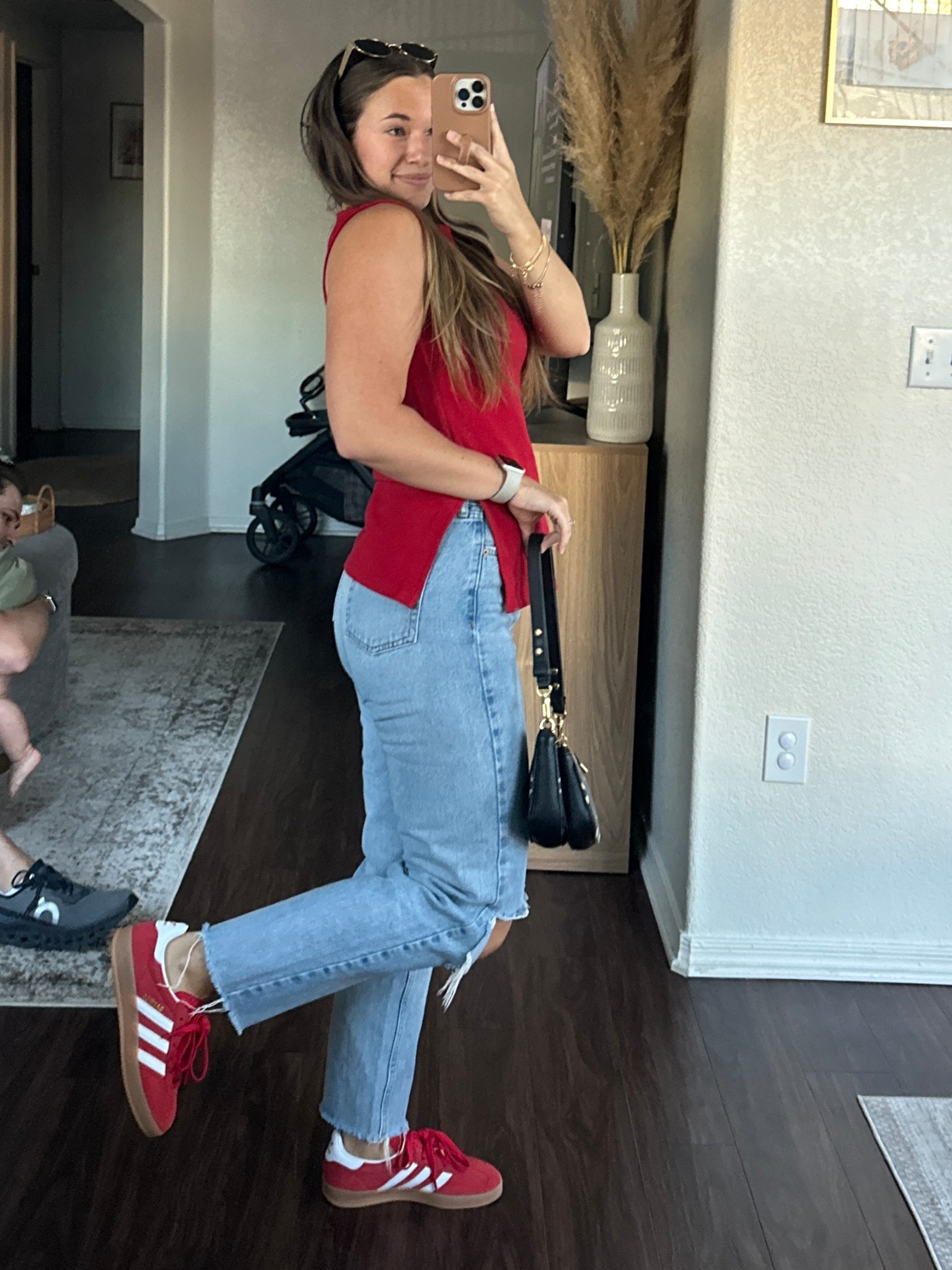 red obsessed❤️💋🌹

#LTKStyleTip #LTKxMadewell #LTKShoeCrush