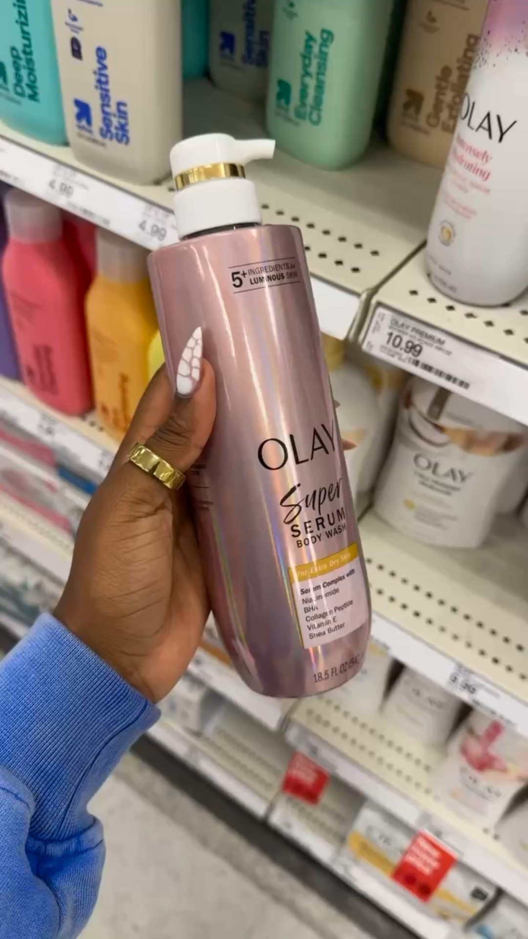 Olay Super Serum Body Wash for Extra Dry Skin, 24hr Long Lasting Hydration!

#LTKselfcare #LTKgrwm #LTKBeauty