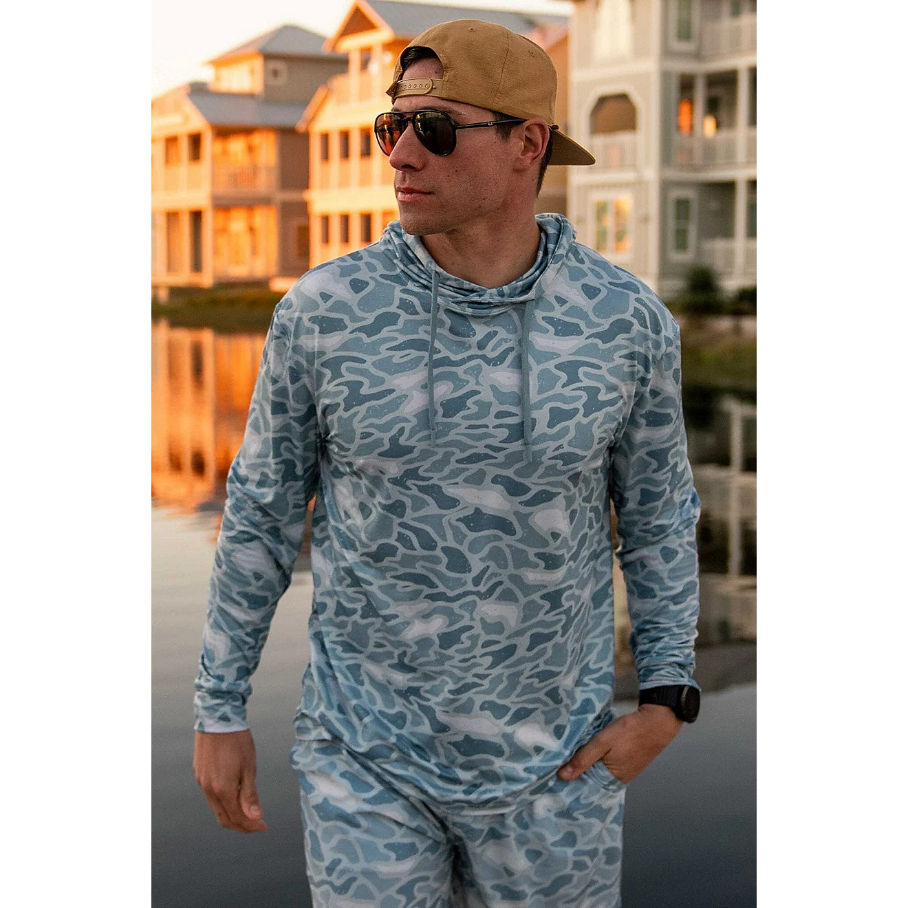 BURLEBO Men's Performance Hoodie | Academy Sports + Outdoors