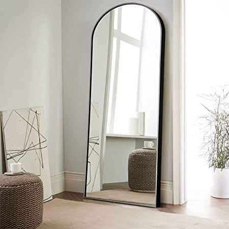 NeuType 65"x22" Arched Full Length Mirror Large Arched Mirror Floor Mirror with Stand Large Bedro... | Amazon (US)