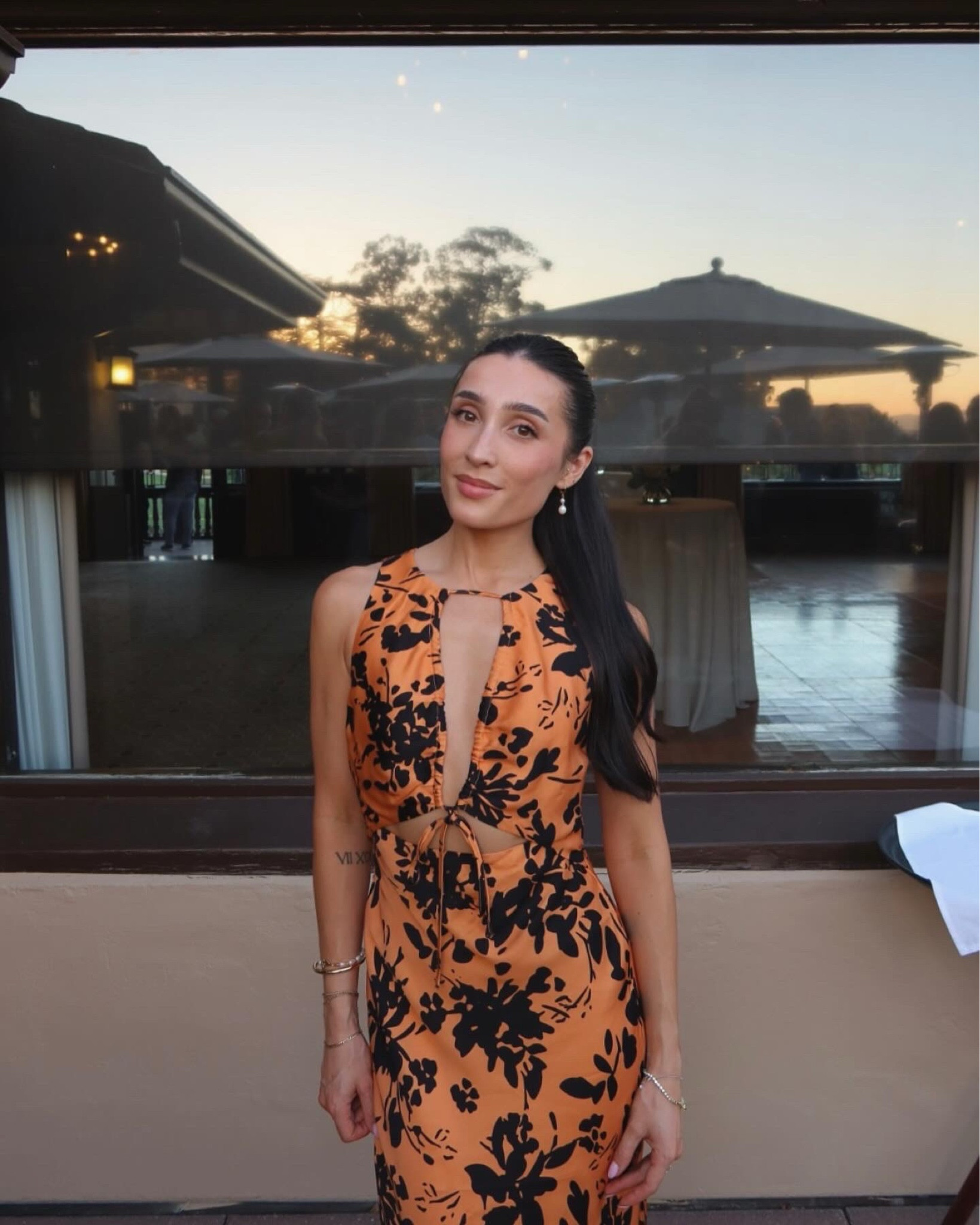 Wore this over the weekend to my friend’s black tie wedding and it’s the most stunning dress. Perfect for a fall wedding too. I’m wearing a 2. 

Paired with my Steve Madden heels that are TTS.

#LTKstyletip #LTKwedding #LTKshoecrush