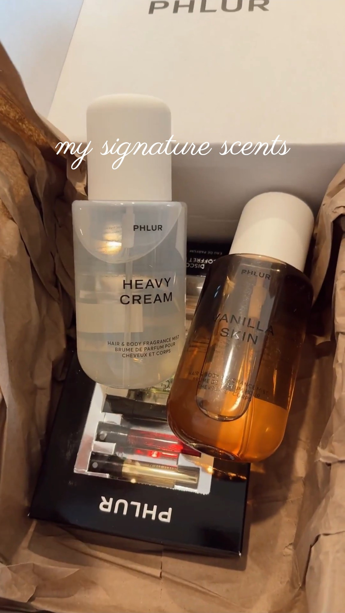 My signature scents!! Obsessed with Phlur perfumes

Signature scent, watchnow, new arrivals, finds under 50, finds under 25, Amanda west

#LTKSeasonal #LTKgrwm #LTKBeauty