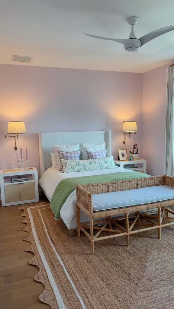 Purple & Green bedroom and I’m so obsessed 🤸🏽‍♀️🌷🪻

#LTKHome