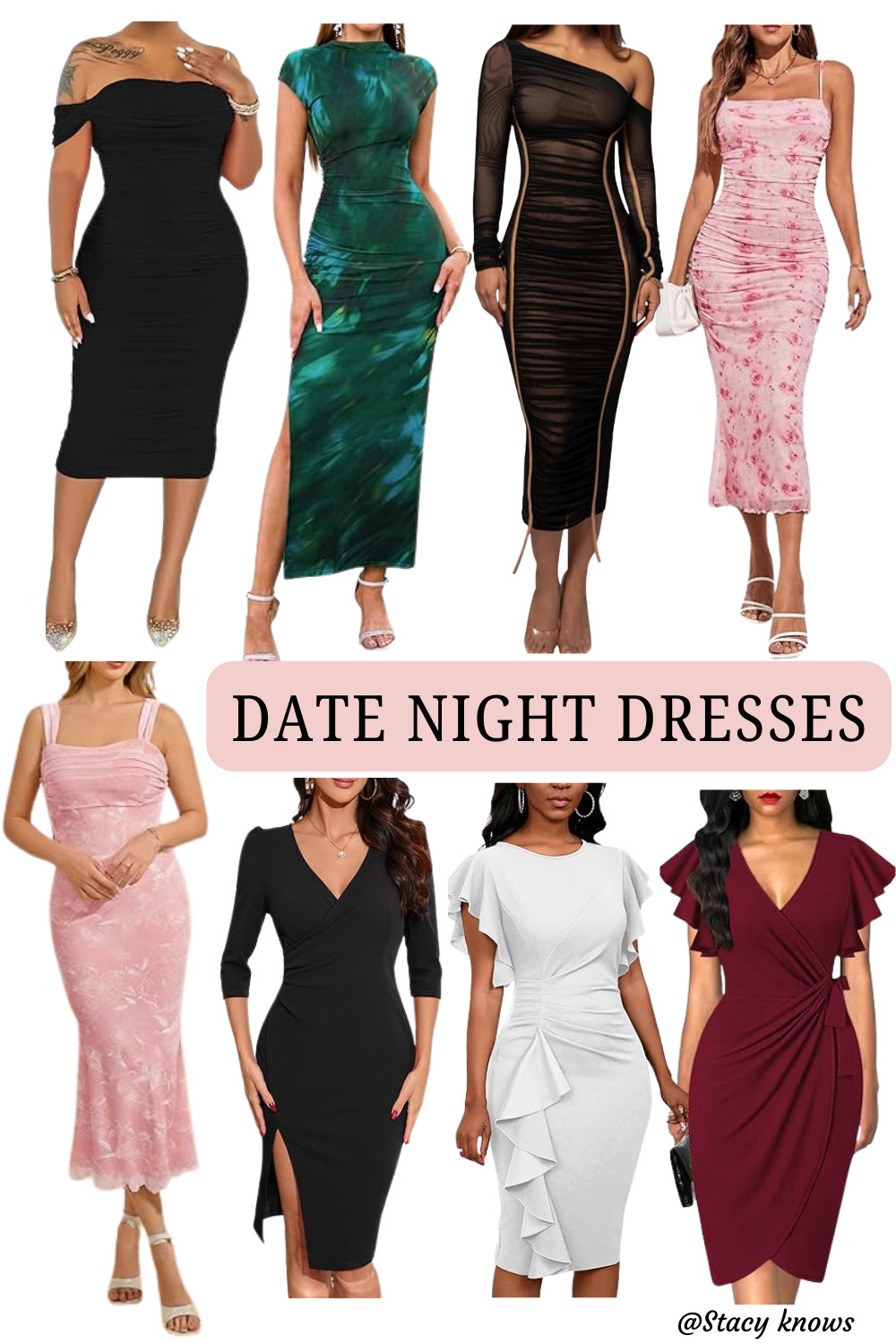 Found your next head-turner! Whether it's a romantic dinner or cocktails with the girls, these date night dresses are guaranteed to make you feel stunning. Shop my top picks on LTK! 
#LTKdate #DateNightOutfıt #OOTN #NightOutStyle #GoingOutDress #ChicStyle #RomanticFashion #DressInspo #LTKstyletip 

 #LTKdayinmylife #LTKootd #LTKPetite