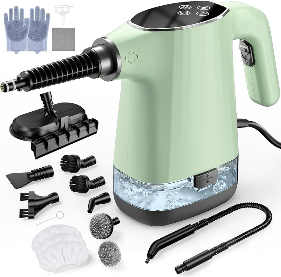 Handheld Steam Cleaner, Portable Steamer for Cleaning with 18PCS Accessories, 12s Fast Heating, P... | Amazon (US)
