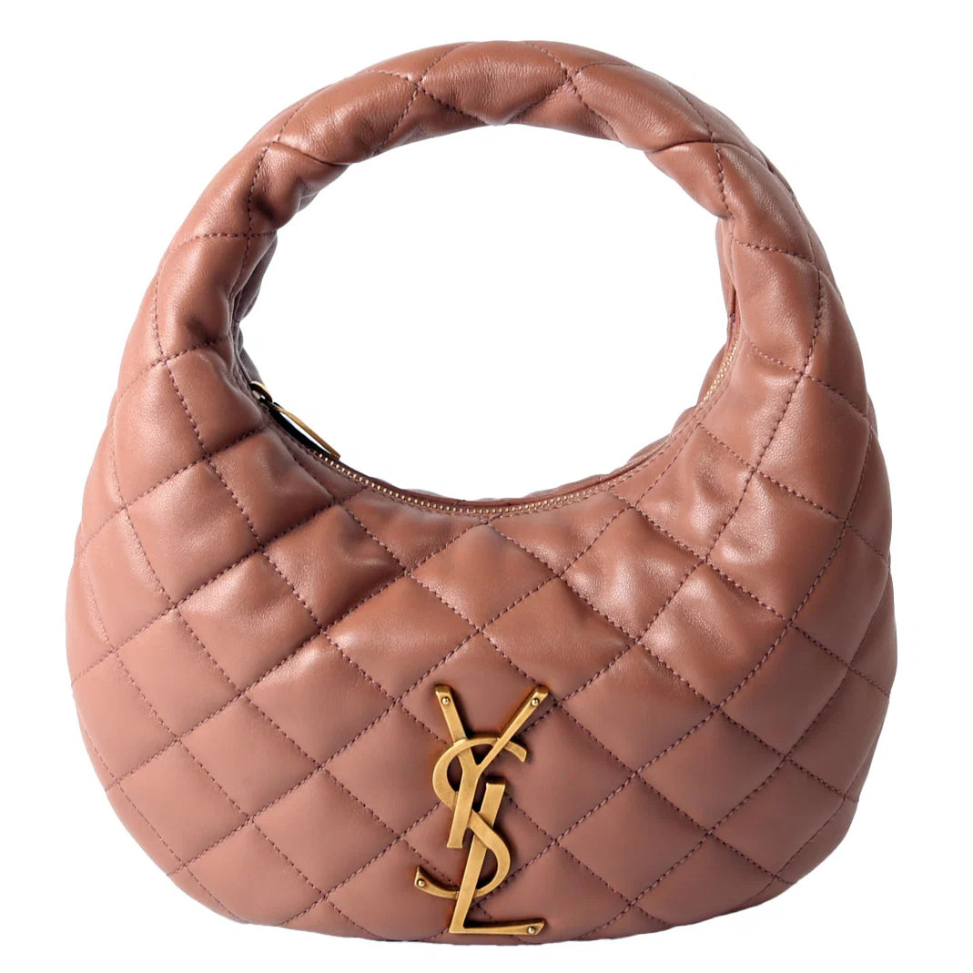 Icarino Quilted Nappa 851689 Tan | Keeks Designer Handbags