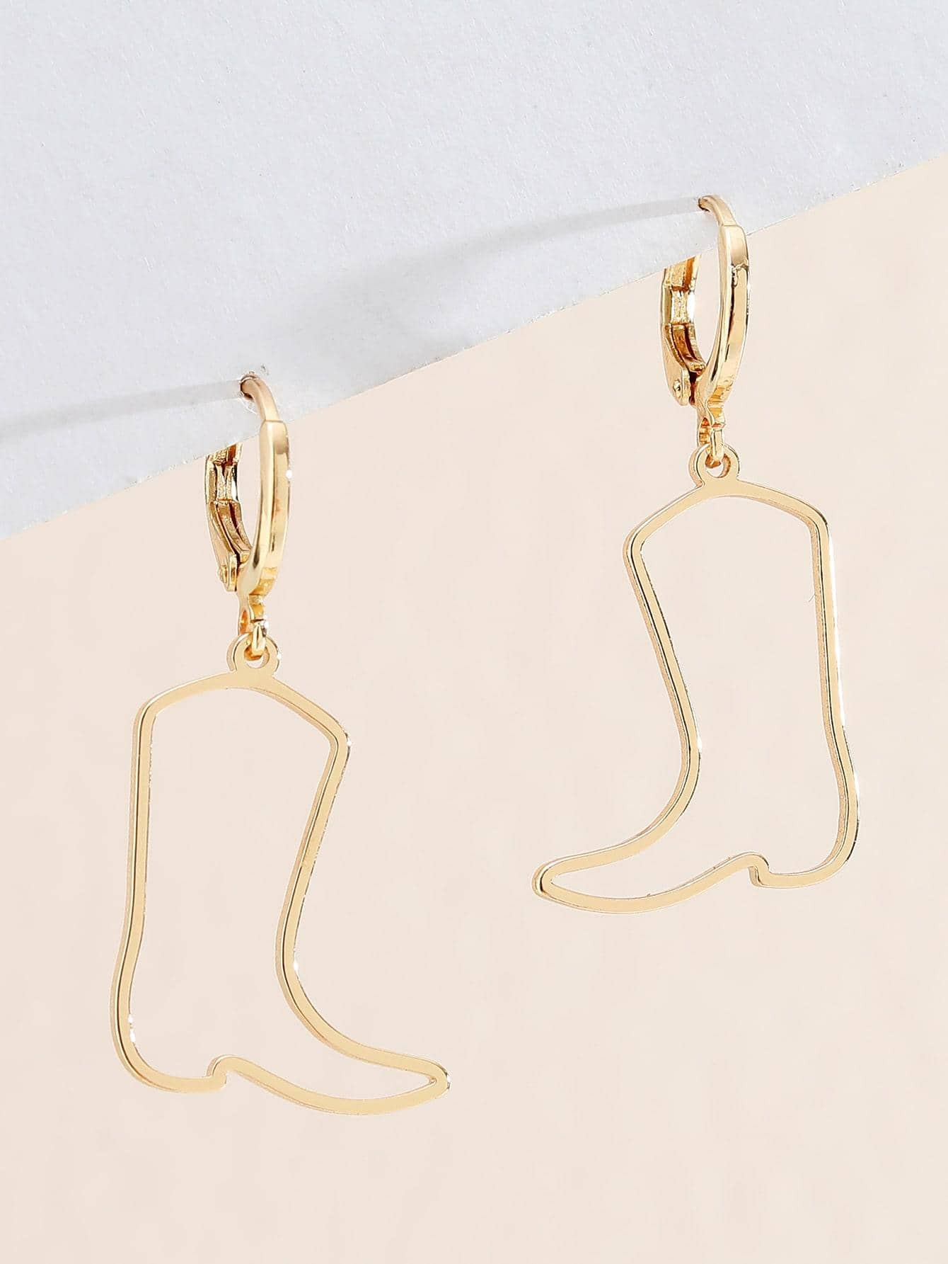 1pair Fashion Western Boots Drop Earrings For Women For Daily Decoration
       
              
 ... | SHEIN