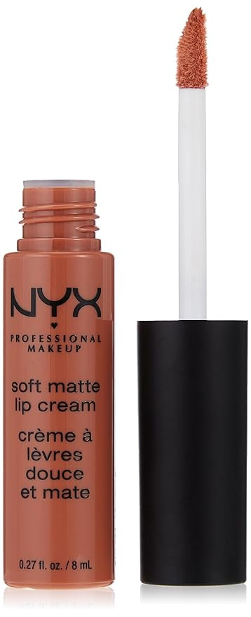 NYX PROFESSIONAL MAKEUP Soft Matte Lip Cream, Lightweight Liquid Lipstick - Abu Dhabi (Deep Rose-... | Amazon (US)