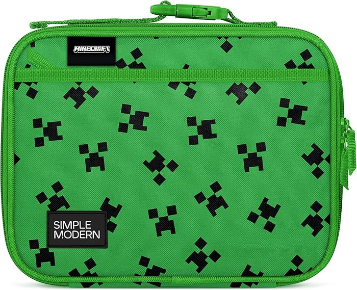 Simple Modern Minecraft Kids Lunch Box for Toddler | Reusable Insulated Bag for Girls | Meal Cont... | Amazon (US)