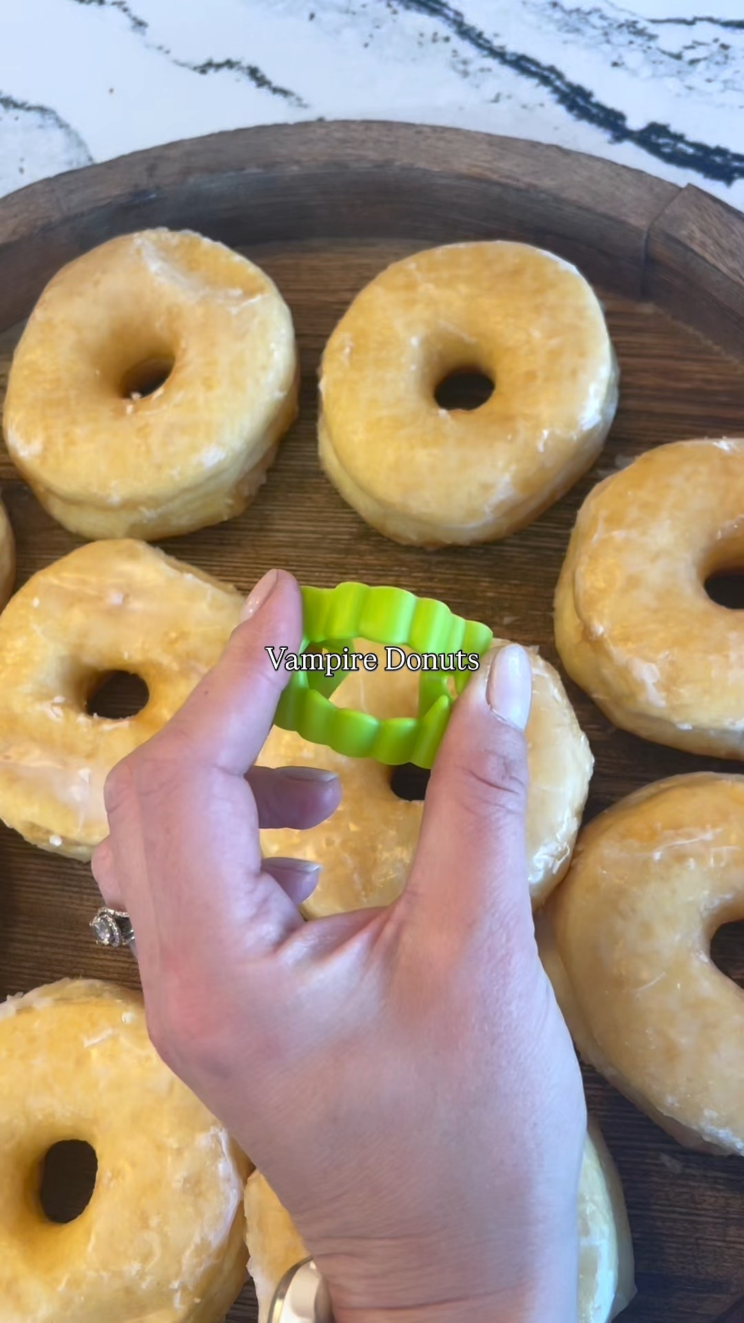 Vampire Donuts for Halloween 🎃 