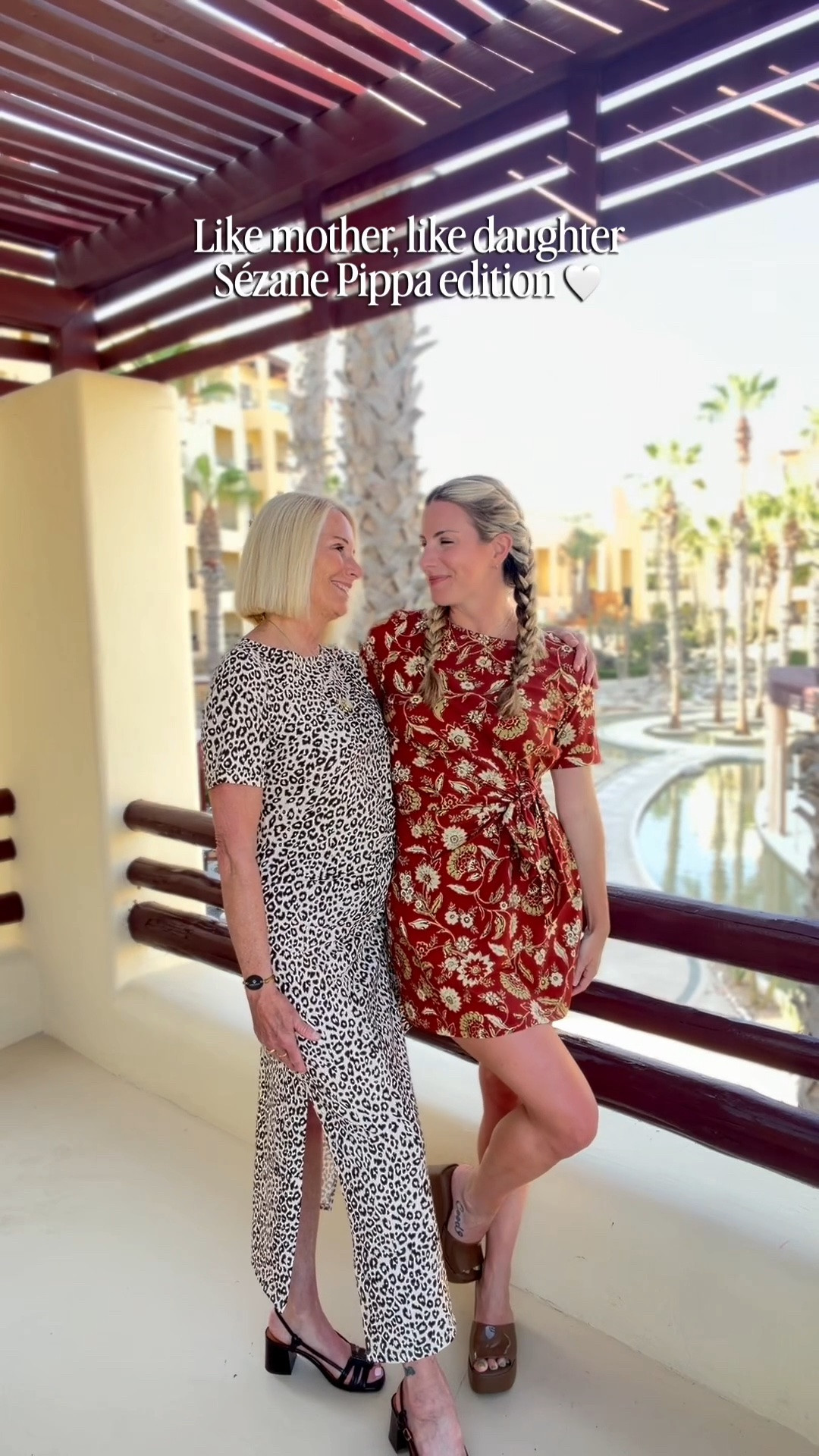 A little mother-daughter Sézane moment from Cabo. 🥹🤍

We both wore the Pippa dress in different prints, and I love how the same style can feel completely different on each of us. It’s comfortable, flattering, and such an easy piece for vacation dinners, warm-weather days, and everything in between.

Both dresses and our accessories are linked below. ✨

#LTKootd #LTKSeasonal #LTKOver40