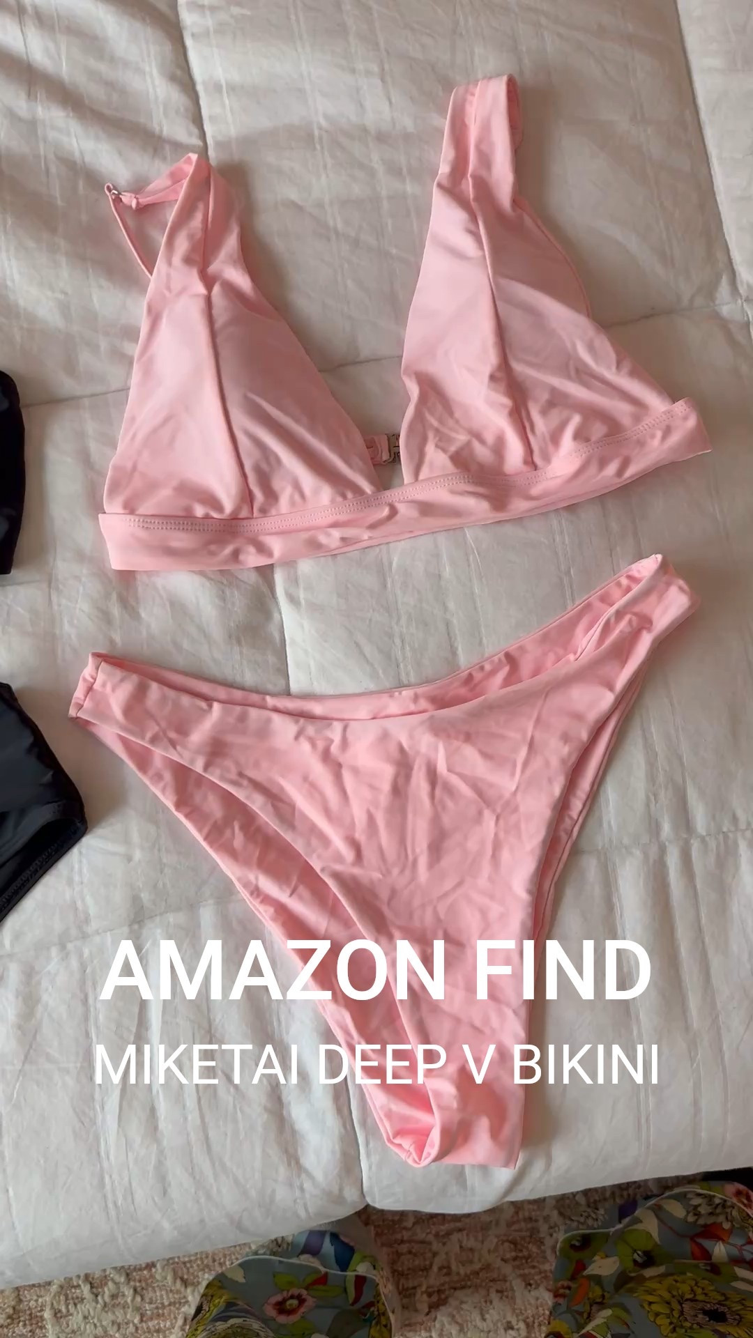 Amazon Find: Miketai Deep V Bikini

#LTKStyleTip #LTKFindsUnder50 #LTKSwim