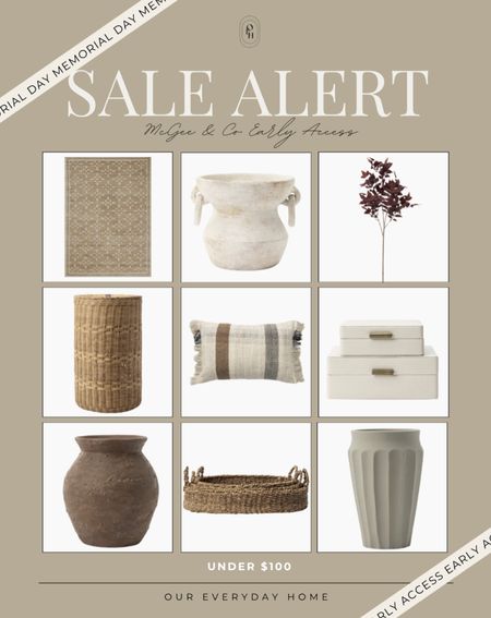 McGee & Co Memorial Day sales are here and they’re up to 25% off! These finds are all under $100! 

Living room inspiration, home decor, our everyday home, console table, arch mirror, faux floral stems, Area rug, console table, wall art, swivel chair, side table, coffee table, coffee table decor, bedroom, dining room, kitchen,neutral decor, budget friendly, affordable home decor, home office, tv stand, sectional sofa, dining table, affordable home decor, floor mirror, budget friendly home decor, dresser, king bedding, oureverydayhome 

#LTKSaleAlert #LTKFindsUnder100 #LTKHome