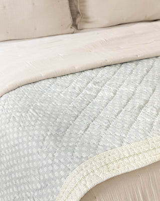 Regatta Block Print Quilt Blue/Full/Queen | McGee & Co. (US)