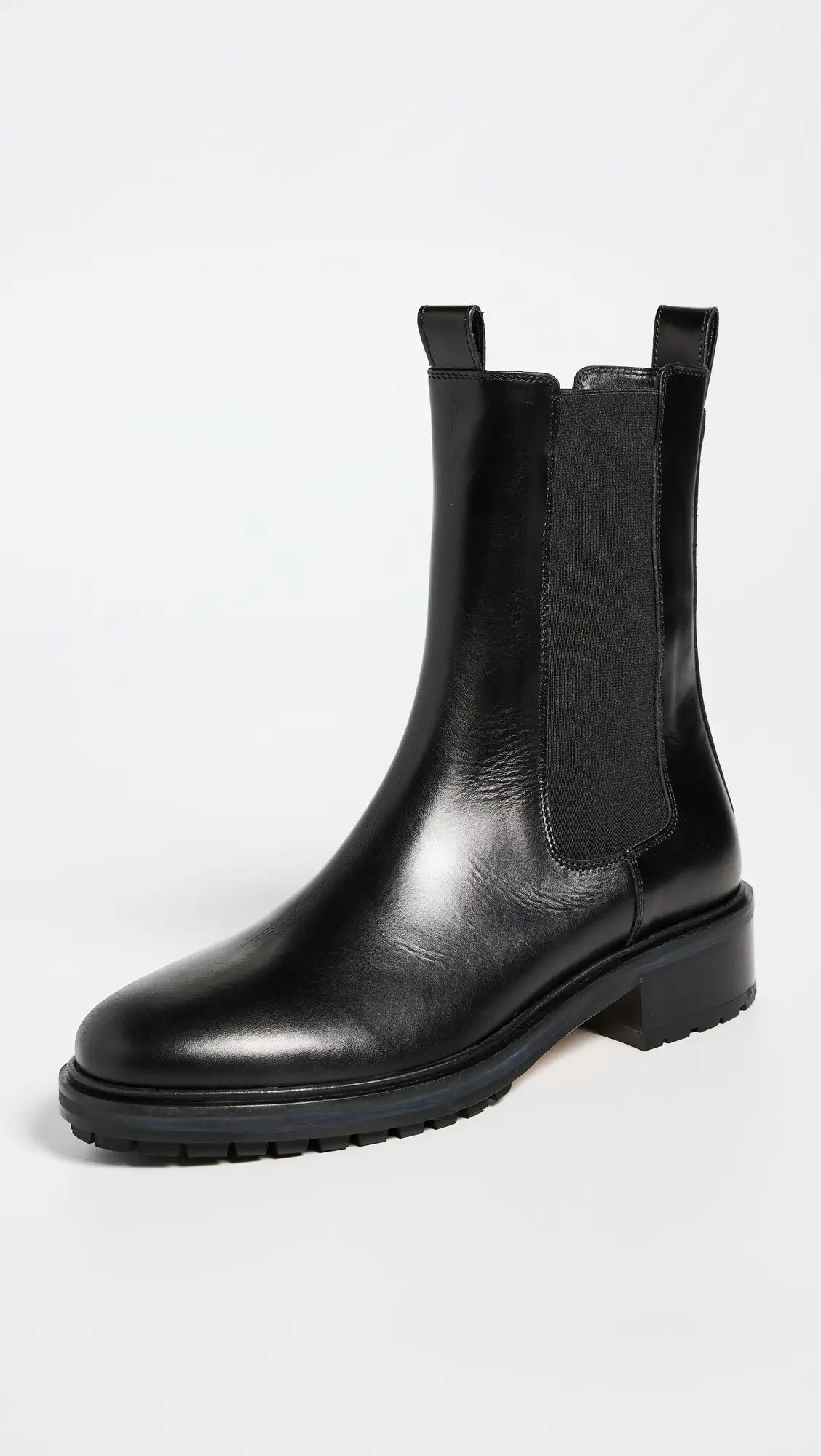 AEYDE Jack Calf Leather Black Boots | Shopbop | Shopbop