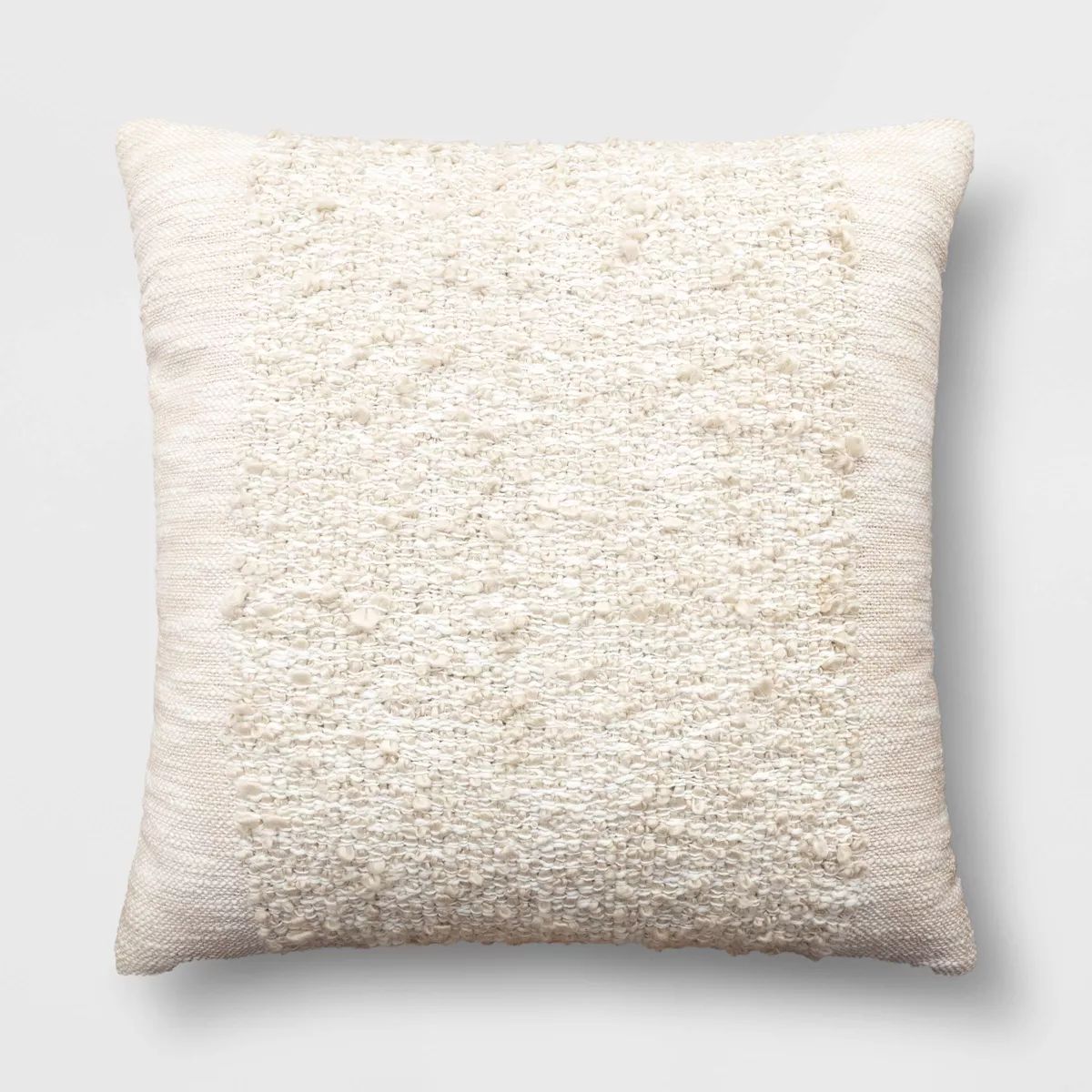 Textural Solid Square Throw Pillow - Threshold™ | Target