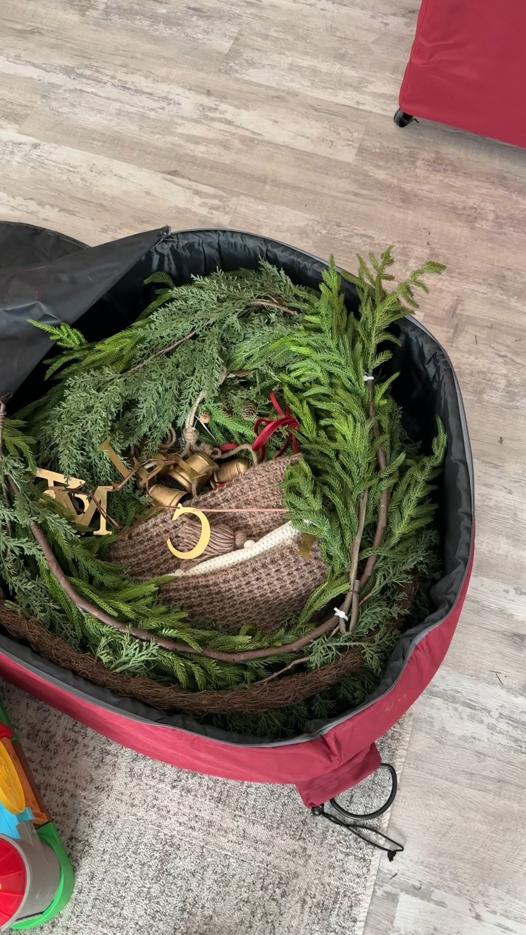 The smartest way to store garland 🙌🏼

#LTKHoliday #LTKHome