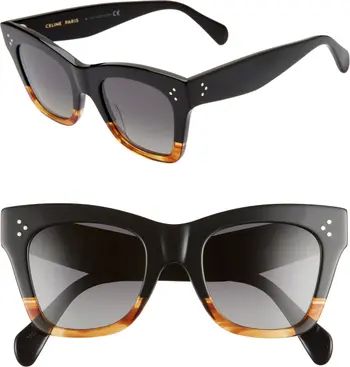 50mm Polarized Square Sunglasses | Nordstrom