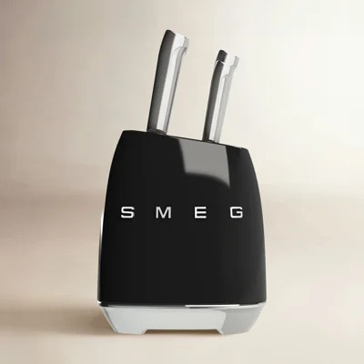 SMEG 7-Piece Kitchen Knife Block Set | AllModern