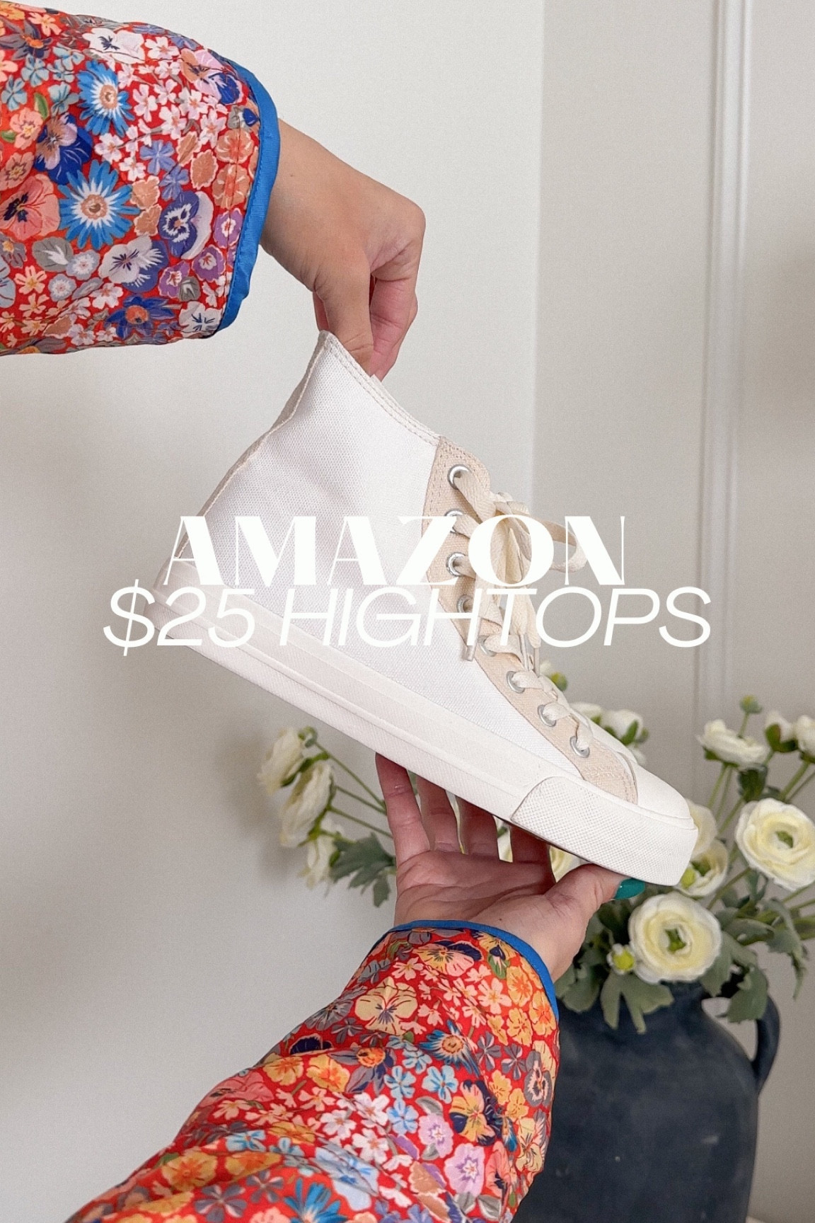 My favorite high top sneakers are only $25 on Amazon right now! 👟👟
They come in over 20 colors!! They are so cute and comfortable and go with absolutely everything!😍😍

High top sneakers, everyday shoes for moms, easy mom fashion, comfy mom OOTD, everyday OOTD, favorite sneakers, every day shoes, vans, Amazon shoes, Amazon sneakers, best Amazon shoes, Amazon fines, womens sneakers

#LTKshoecrush #LTKstyletip #LTKfindsunder50