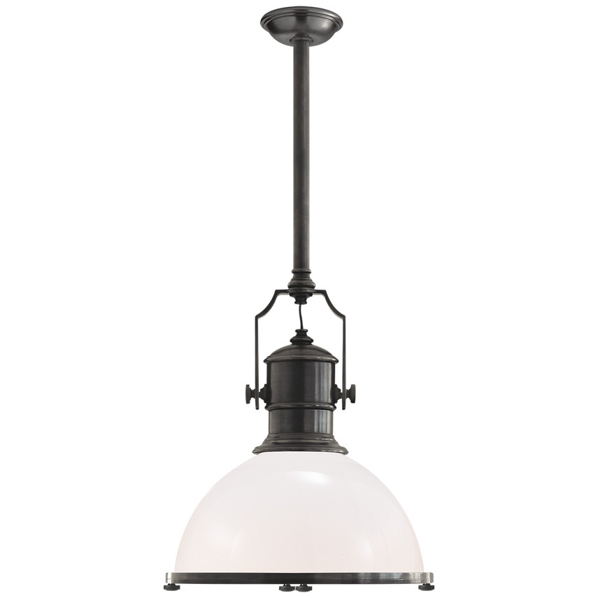 Country Industrial Large Pendant | Visual Comfort