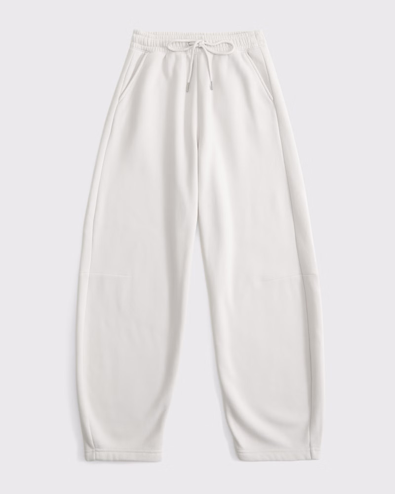 Women's High Rise Barrel Sunday Sweatpant | Women's Bottoms | Abercrombie.com | Abercrombie & Fitch (US)