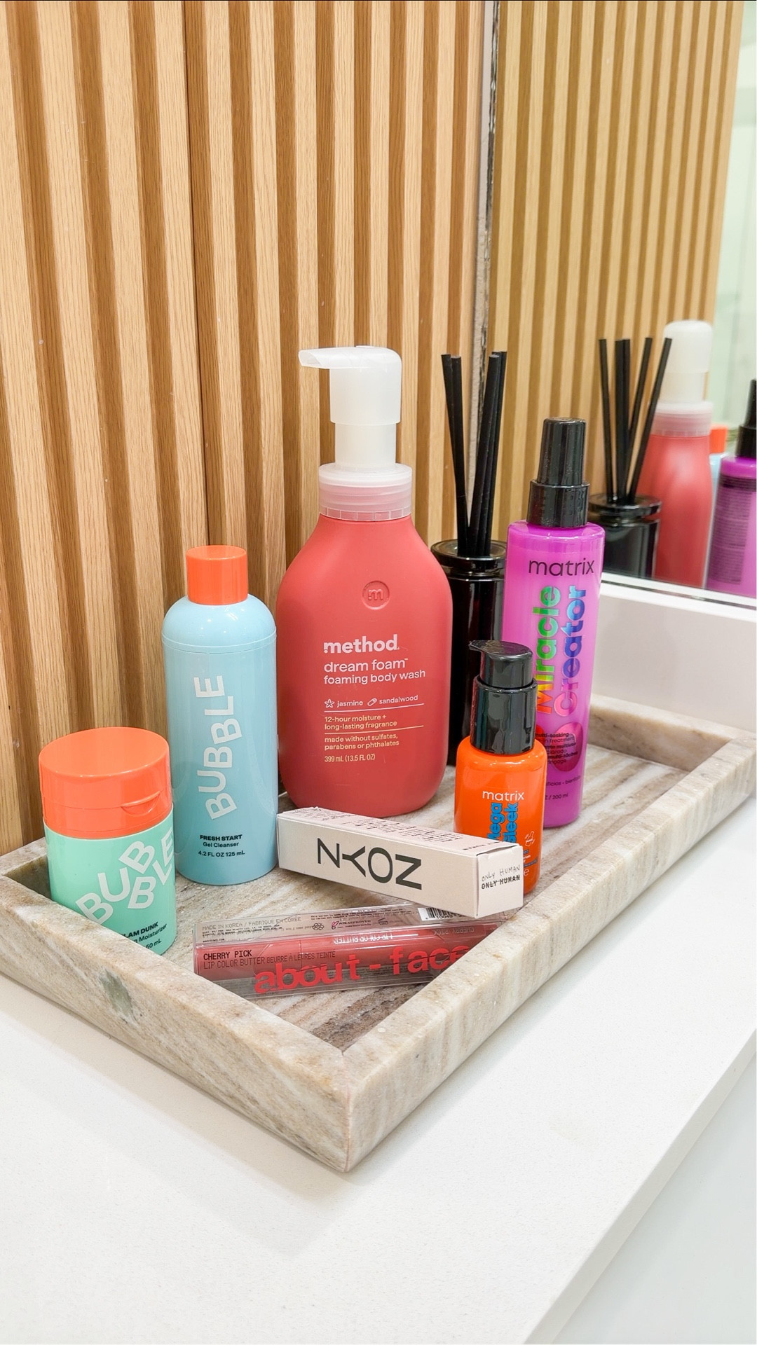 #AD From “I need help immediately” to festival ready real quick! 🙌🏾🥰 Everything I needed in one place at @UltaBeauty 💕 
Fresh launches, long-lasting glam, and all the essentials to keep me looking good all weekend! 

New must haves yall need to try: 
@method Jasmine & Sandlewood Foam Wash 
@bubble Fresh Start Cleanser & Moisturizer 
@matrix leave in conditioner & Mega Sleek Anti Frizz serum 
@aboutfacebeauty lip color Guava Crush 
@noyz_official perfume Only Human 

The best part? You can shop however you want, buy online & pick up in-store/curbside, same day delivery, or straight to your door! Don’t forget to use your rewards and earn points while you’re at it! Festival mode activated!!!  

Shop Festival Beauty at Ulta Beauty  #ultabeauty #ulta 