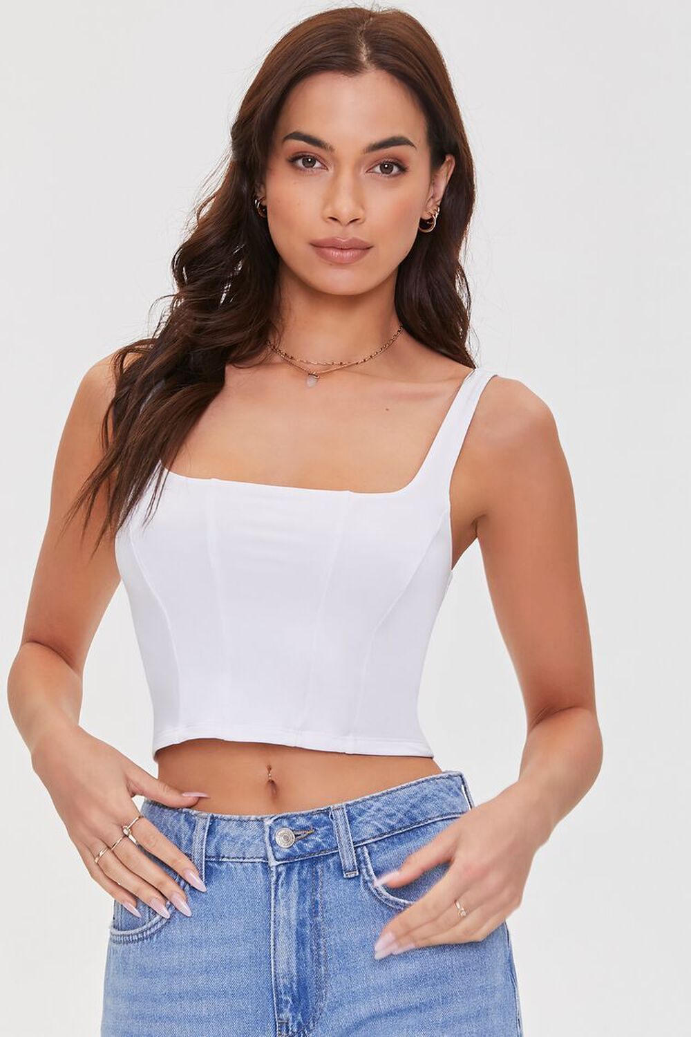 Seamed Crop Top | Forever 21 (US)