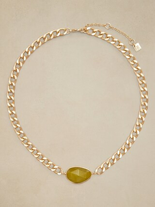 Stone Chain Necklace | Banana Republic Factory