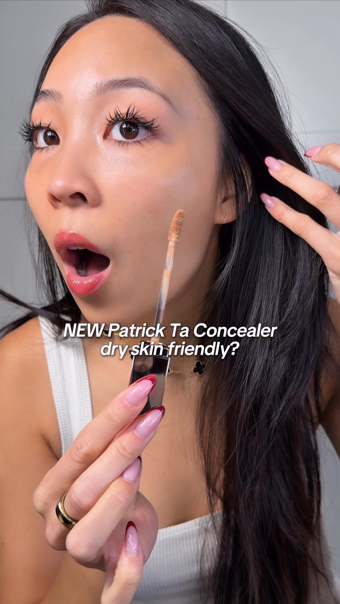 NEW Patrick Ta concealers (worth the hype?) 😮‍💨✨💸

As a dry/combo, sensitive, and eczema proned girly… this IS IT GIRLS. Concealer makeup look that makes everything look so flawless and blurred.

In-store at sephora tomorrow!! Get them before they actually sell out… 😅

#LTKSaleAlert #LTKgrwm #LTKBeauty