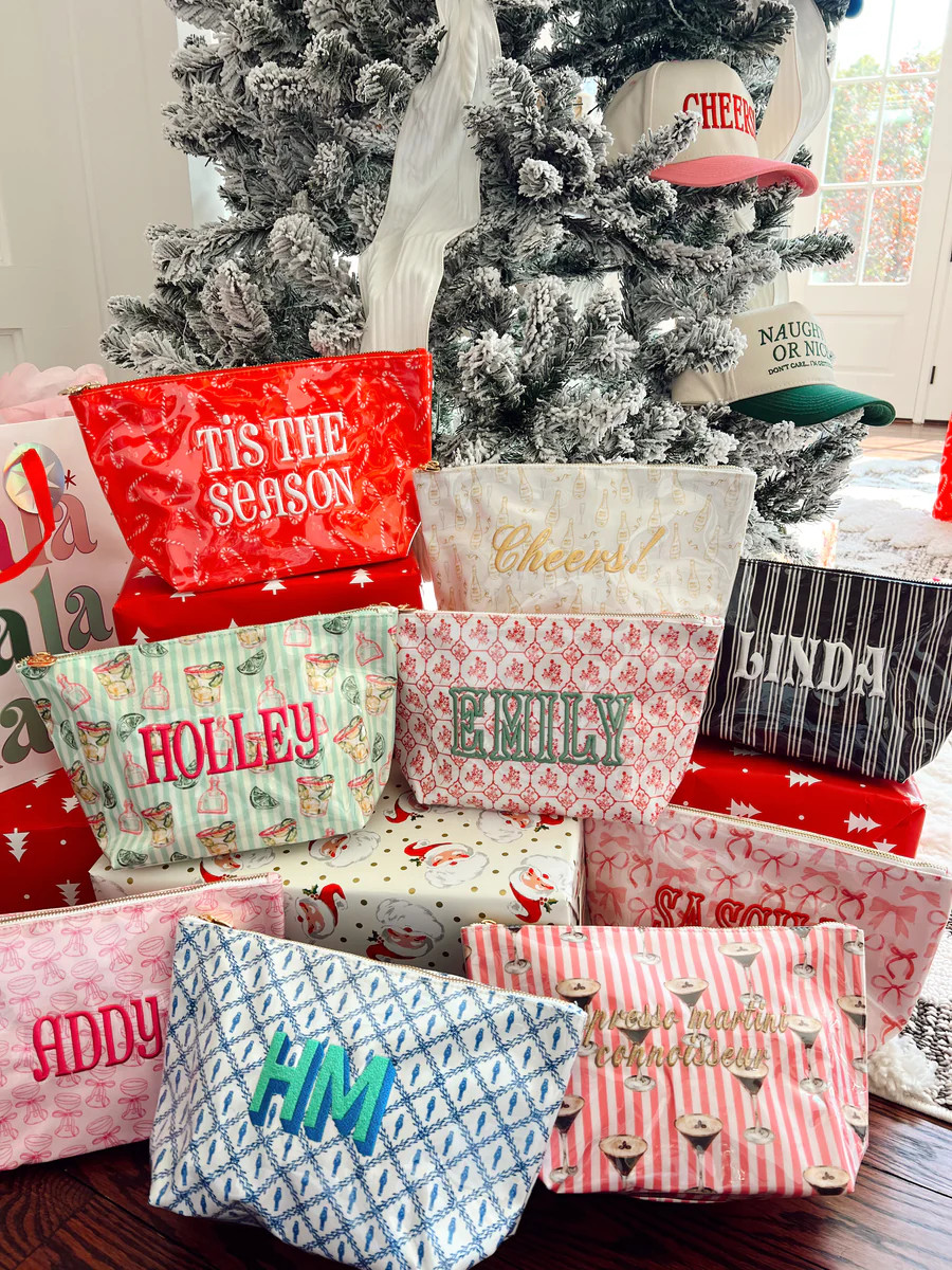 Clear Coat Bag For Embroidery - Holiday Collection | KenzKustomz