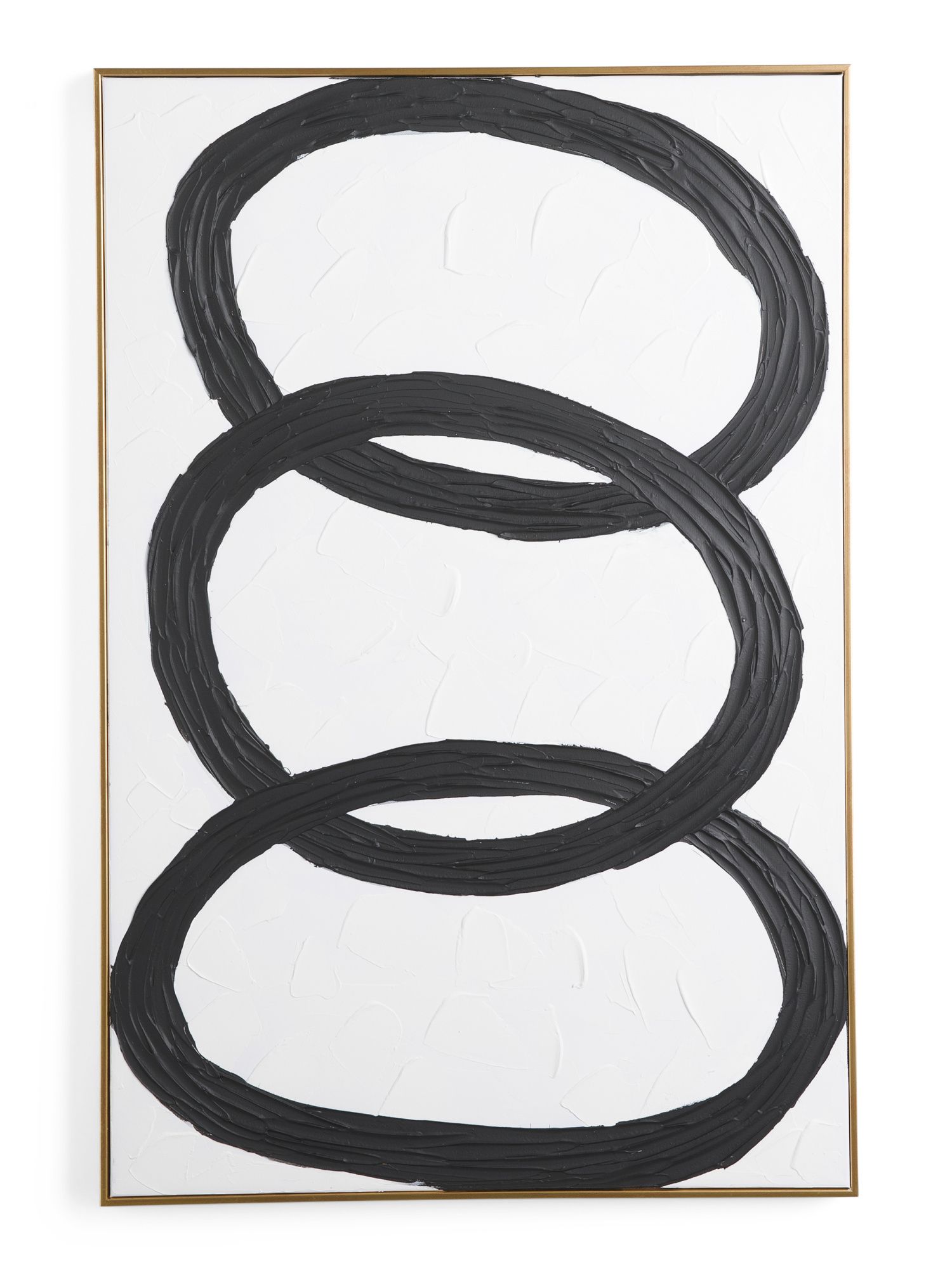 24x36 Contemporary Matte Rings Wall Art | TJ Maxx