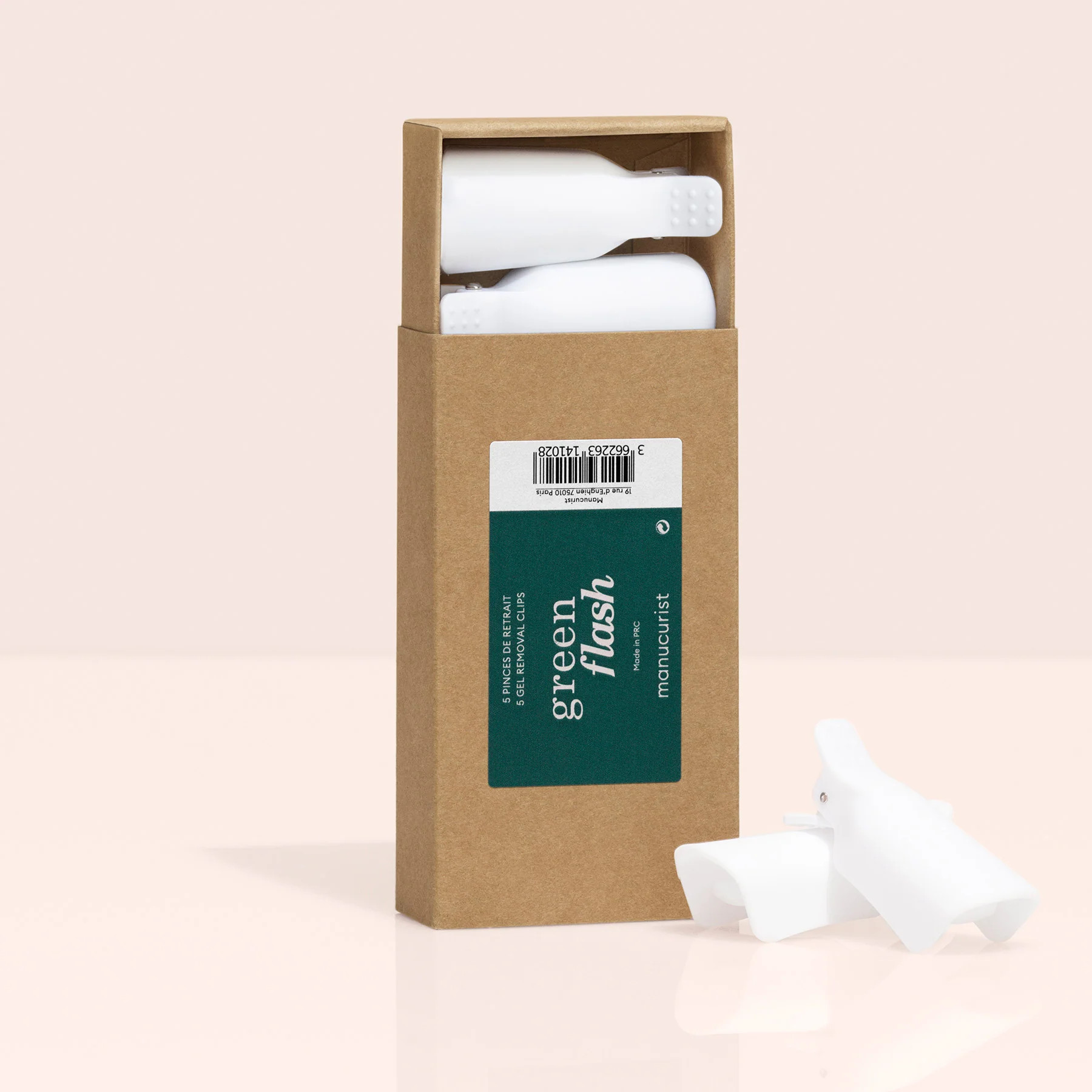 Green Flash™ Remover Clips | Manucurist Global