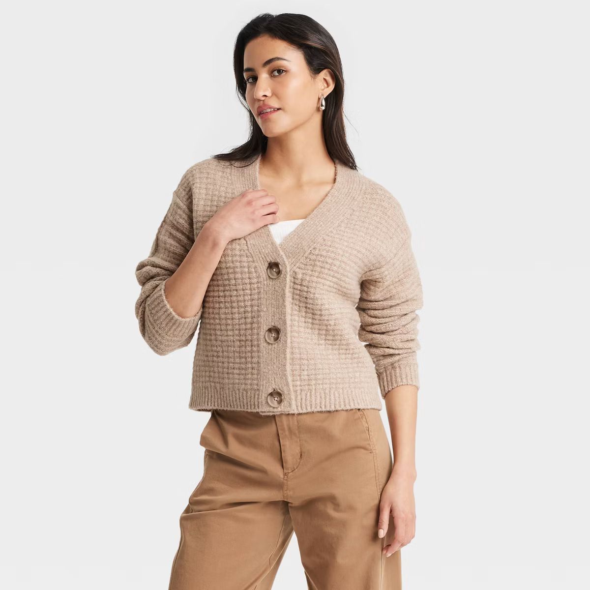 Women's Cozy Knit Button-Down Cardigan - Universal Thread™ | Target