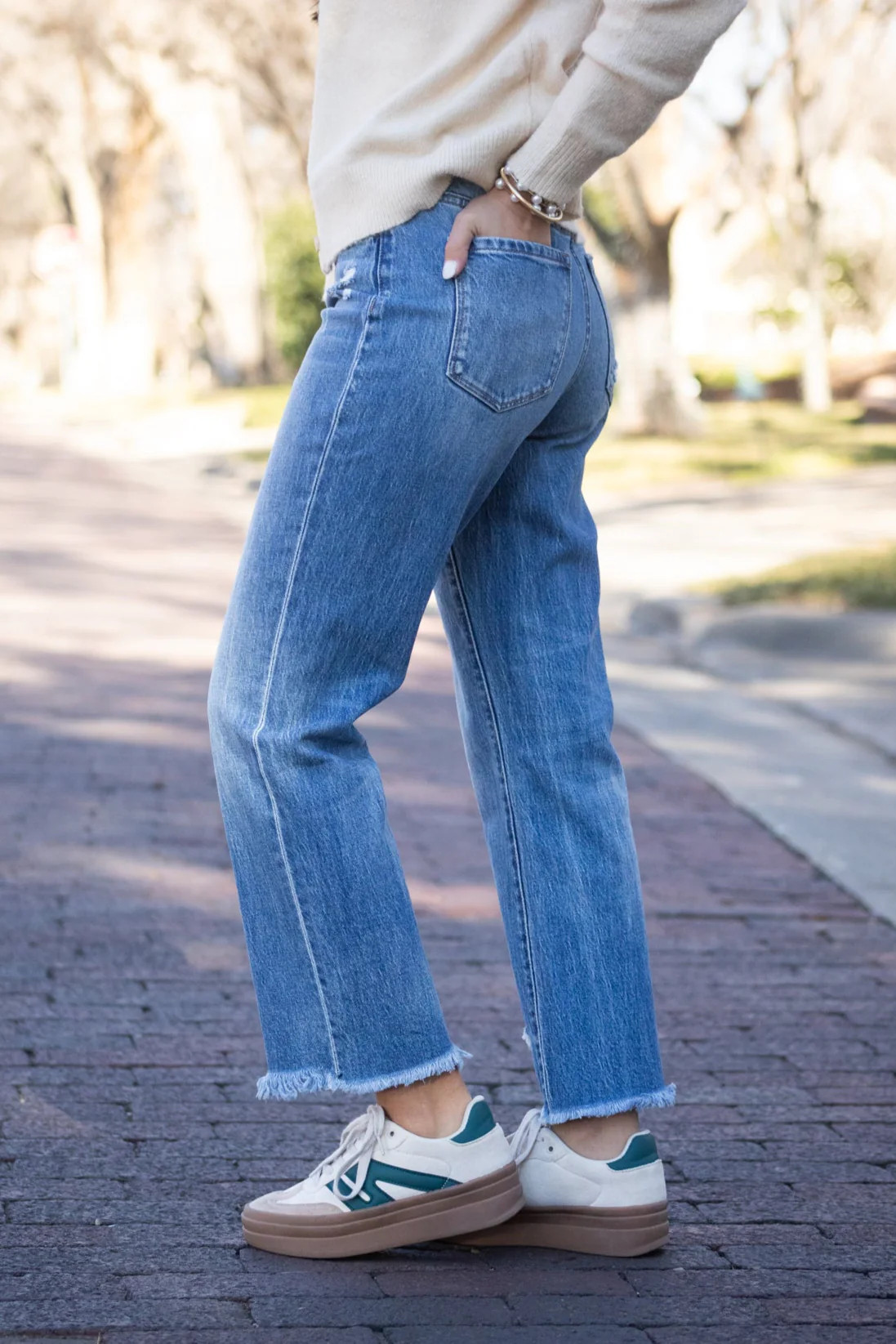 Going Going Gone High Rise Denim Jeans | Apricot Lane Boutique