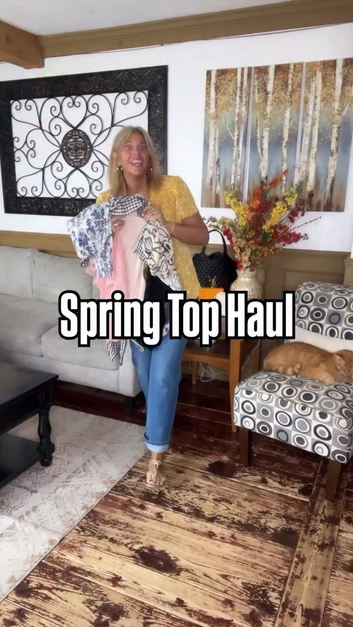 fabulous spring & summer tops from Amazon. I’m wearing my true size large in each of these options. Perfect options for casual wear and your 9 to 5. You’re gonna love the prices too!

#LTKSaleAlert #LTKOver40 #LTKMidsize