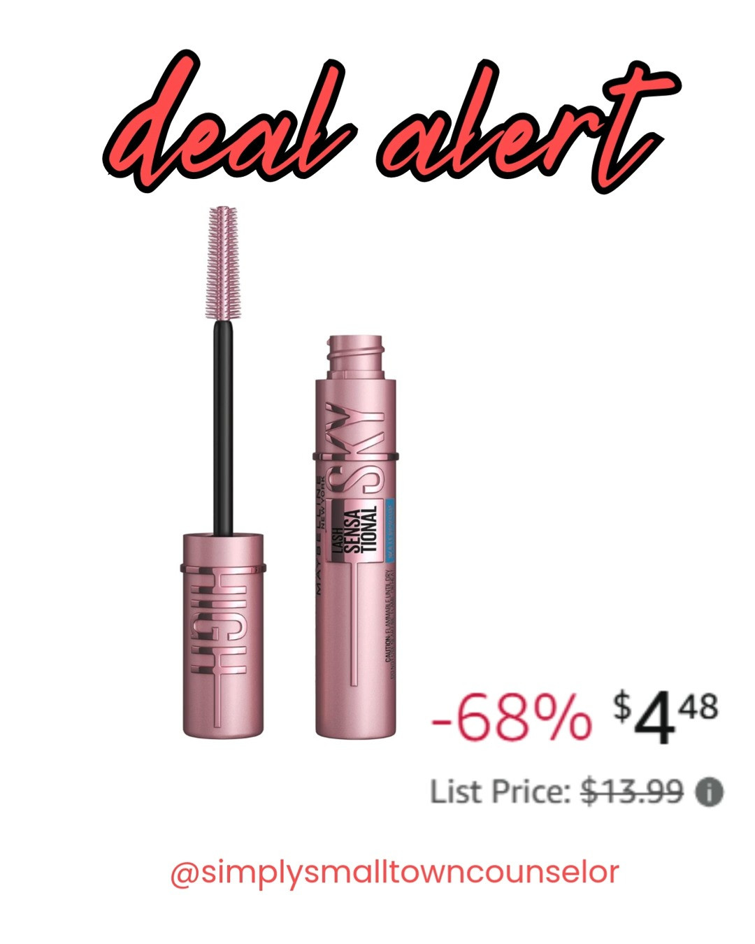 Deal Alert! Major savings on this mascara!! 68% off, making it only $4.48!! 

 #LTKSaleAlert #LTKBeauty