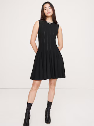 Sculpted Mini Dress | Banana Republic (US)