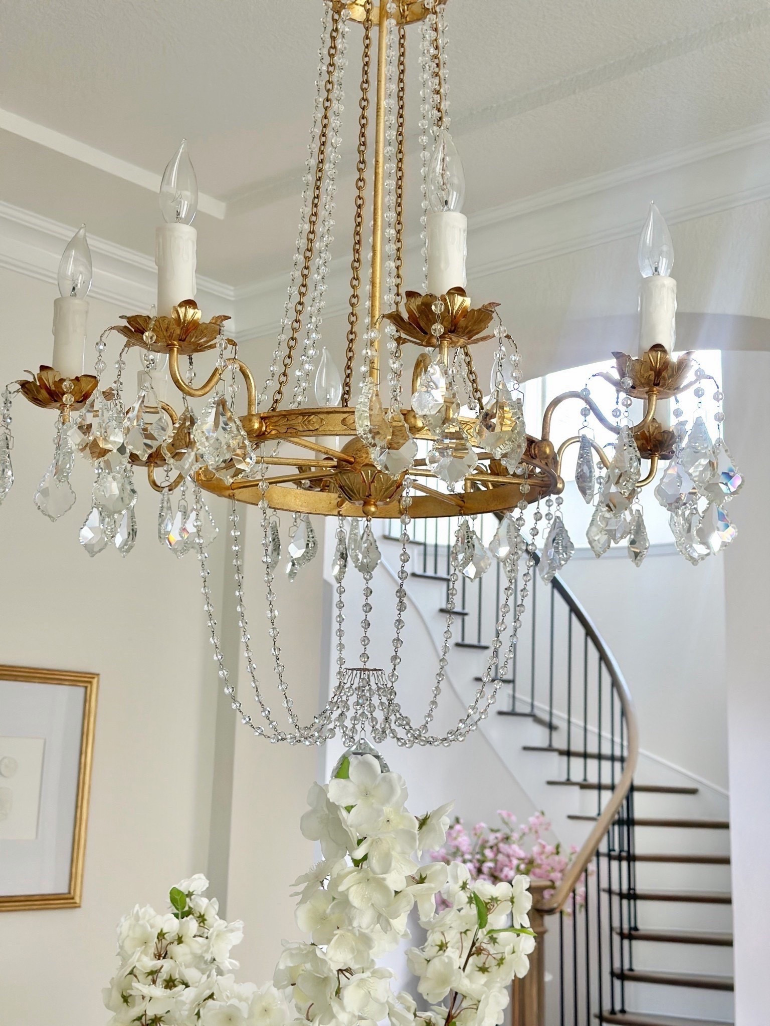 Crystal chandelier on sale!! ✨