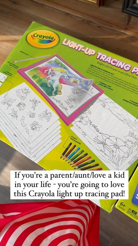 
#ad Do you remember tracing pictures with tracing paper as a kid and later saying you were just that talented an artist?
Let me introduce to you the crayola light up tracing pad @crayola
Place a tracing sheet on the light up pad, then use a blank sheet and a graphite pencil to trace the image. Color the picture next with the coloring pencils that come with the light up tracing pad.
My kids have spent so long getting creative with their personal light up pads. Trust me your kids won’t want to share just 1 between them (comes in blue and pink). The different stencils sheets that come with the pad are so cool. Listen, if you’re taking a trip, a long flight, you want your kids to explore their creativity - this is the gift for them. We actually have family challenges with this light up pad…who made the most creative piece of art.

p.s: This is my go to gift for kids birthdays. 
Find it in your arts and crafts aisle @target

#target #targetpartner #crayon
