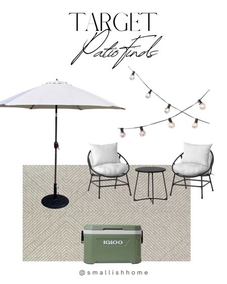 Target patio finds perfect for small outdoor spaces! 

#LTKxTarget #LTKSeasonal #LTKhome