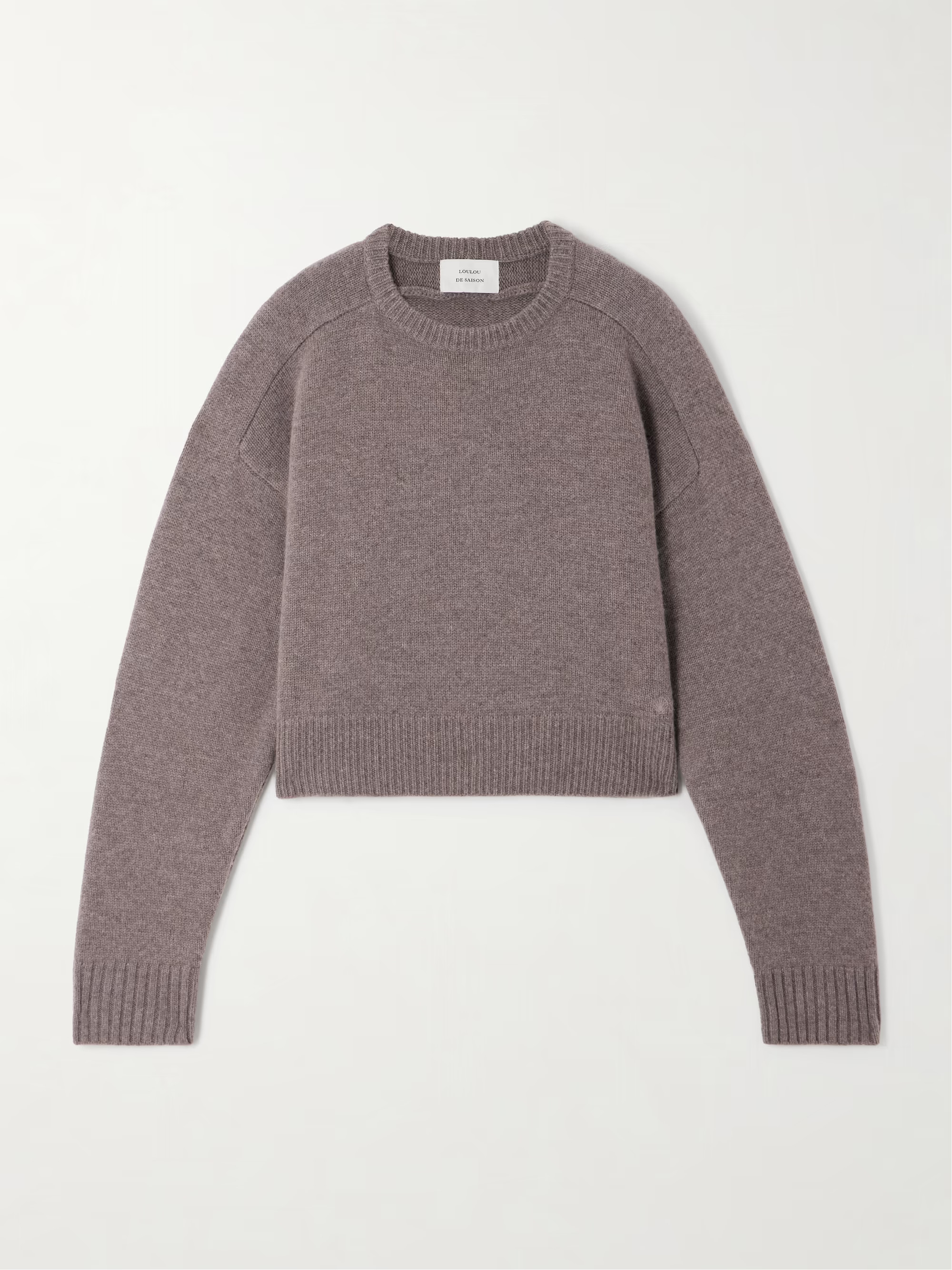 Bruzzi cropped wool and cashmere-blend sweater | NET-A-PORTER (UK & EU)