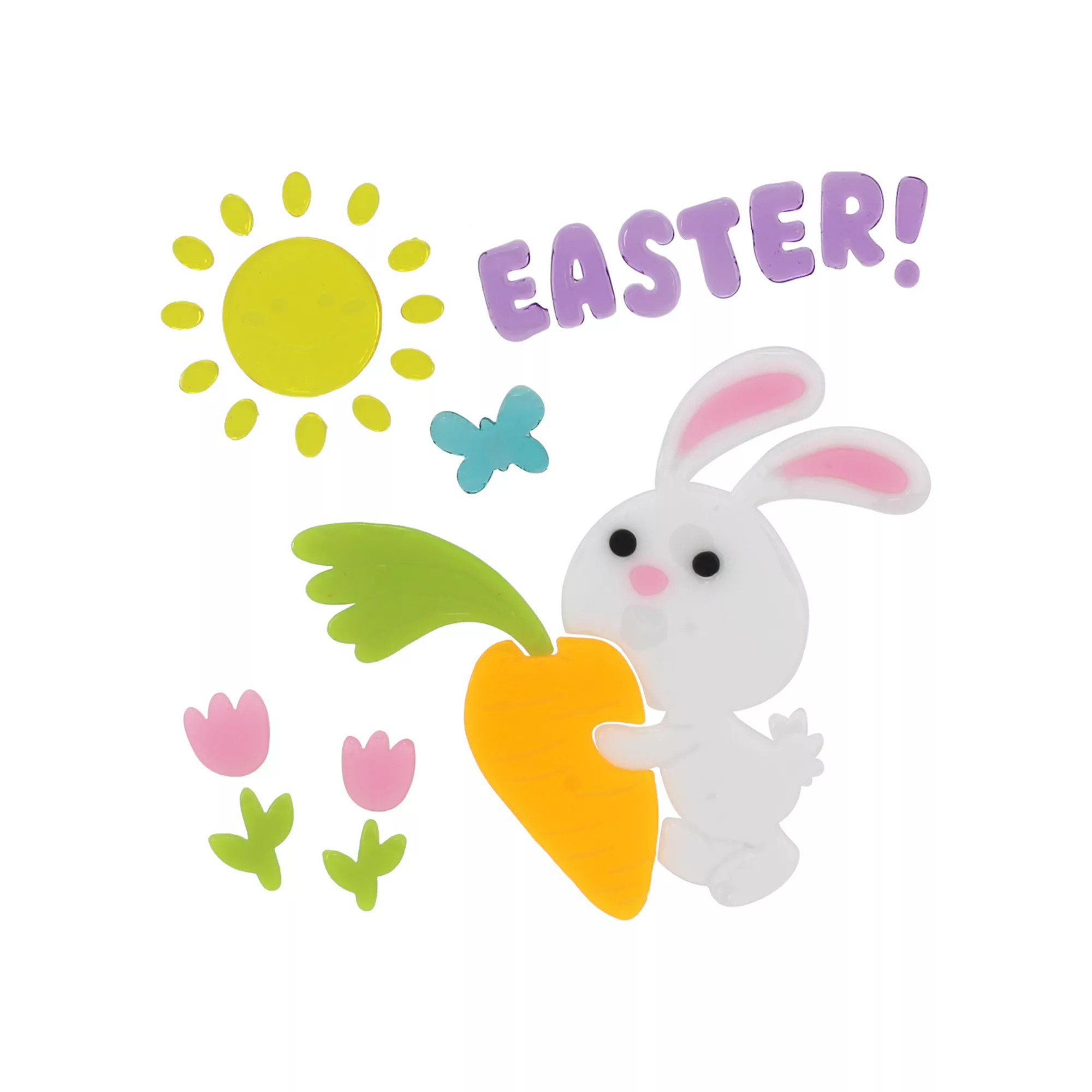 Celebrate Together™ Easter Bunny Carrot Window Cling | Kohl's