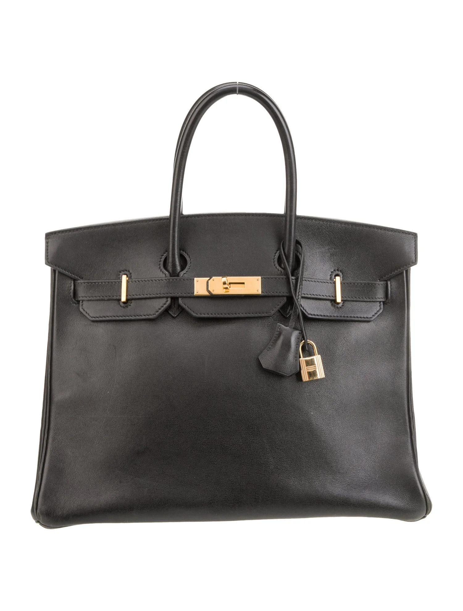 Hermès Evercalf Birkin 35 - Black Handle Bags, Handbags - HER811766 | The RealReal | The RealReal