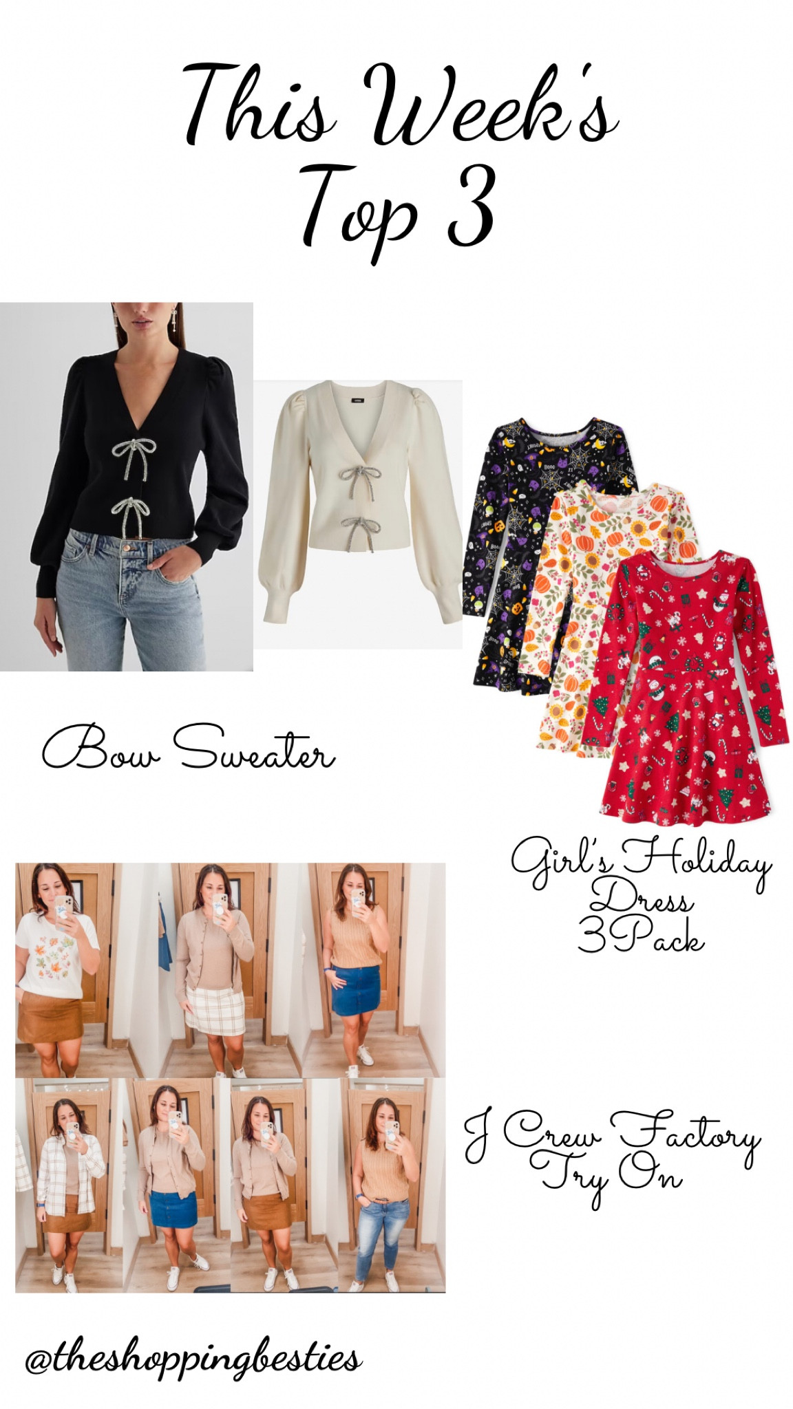 Popular items from our instagram and LTK for the week of October 16, 2023

Kids holiday dress, kid’s Halloween dress, kid’s thanksgiving dress, kid’s Christmas dress, mini skirt, sweater, holiday sweater, thanksgiving outfit, Friendsgiving outfit

#LTKkids #LTKHoliday #LTKmidsize