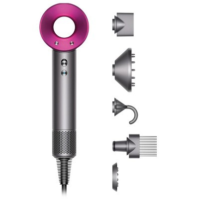 Dyson Supersonic Hair Dryer, Iron/Fuchsia (Manufacturer Refurbished) | Target