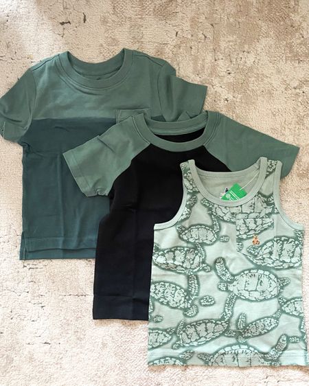 We’re in the “outfit request” phase and luckily for me, Shepherd’s only request is “GREEN!!!”  

Linked my 3 newest green toddler tshirt finds under $20!

Neutral boy clothes. Toddler boy outfits. Toddler boy basics 

#LTKKids #LTKBaby #LTKFamily