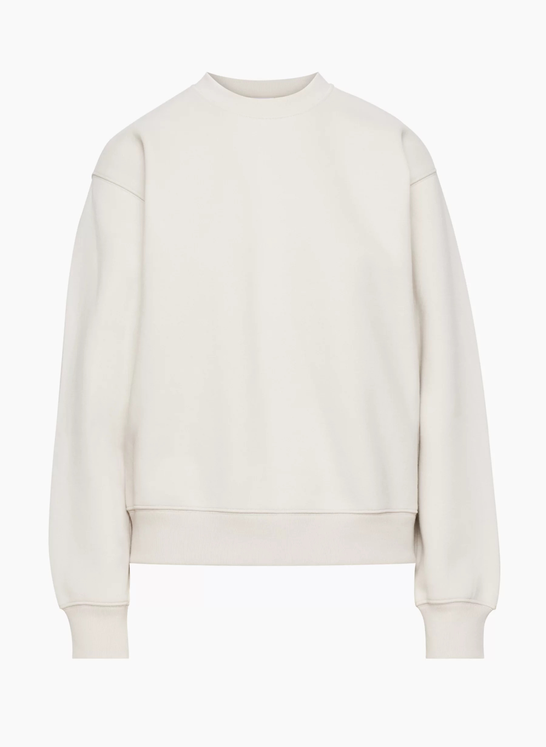COZY FLEECE PERFECT CREW SWEATSHIRT | Aritzia